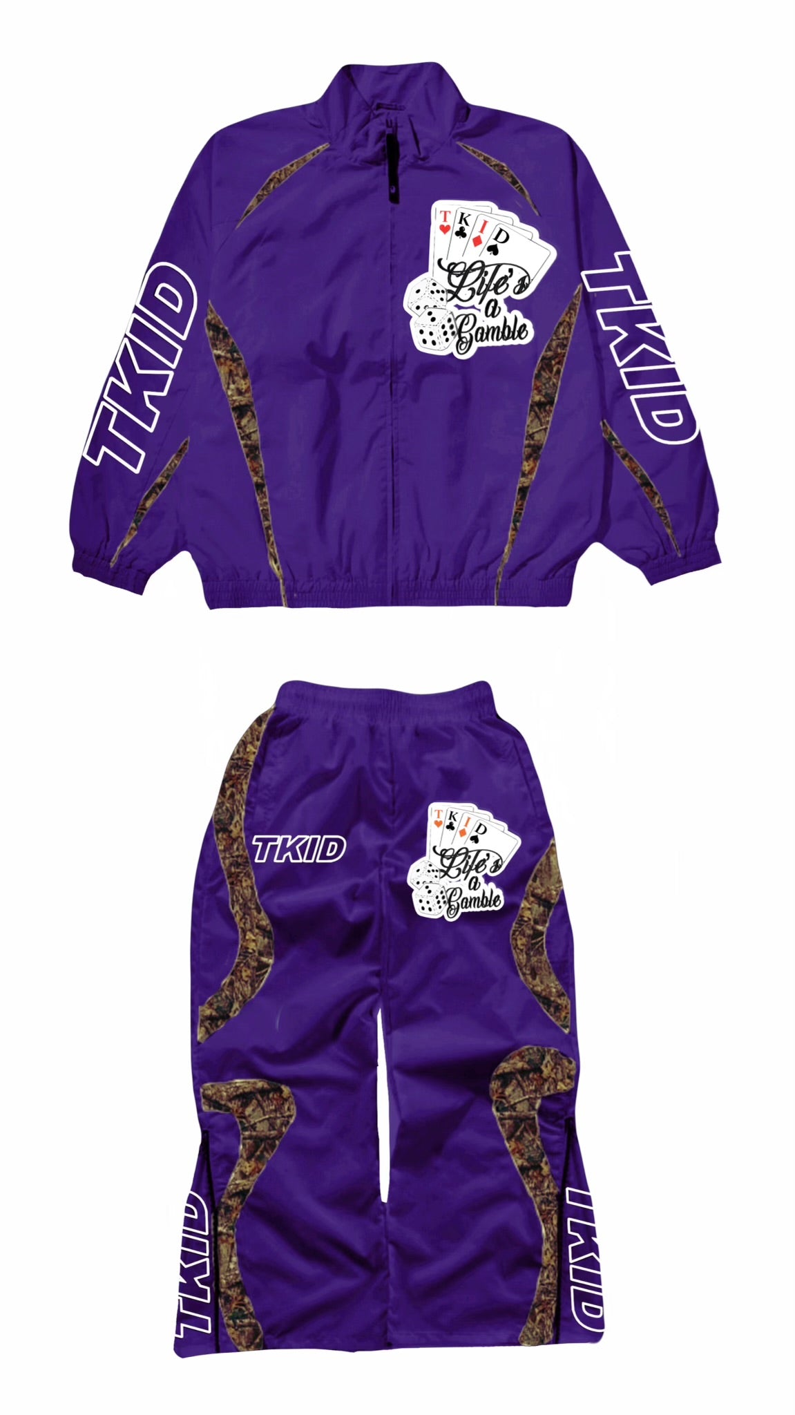 Purple Life’s A Gamble Tracksuit